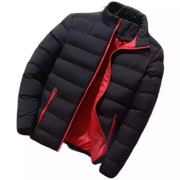 Two-Tone Zipper Jacket - Picture 1 of 9
